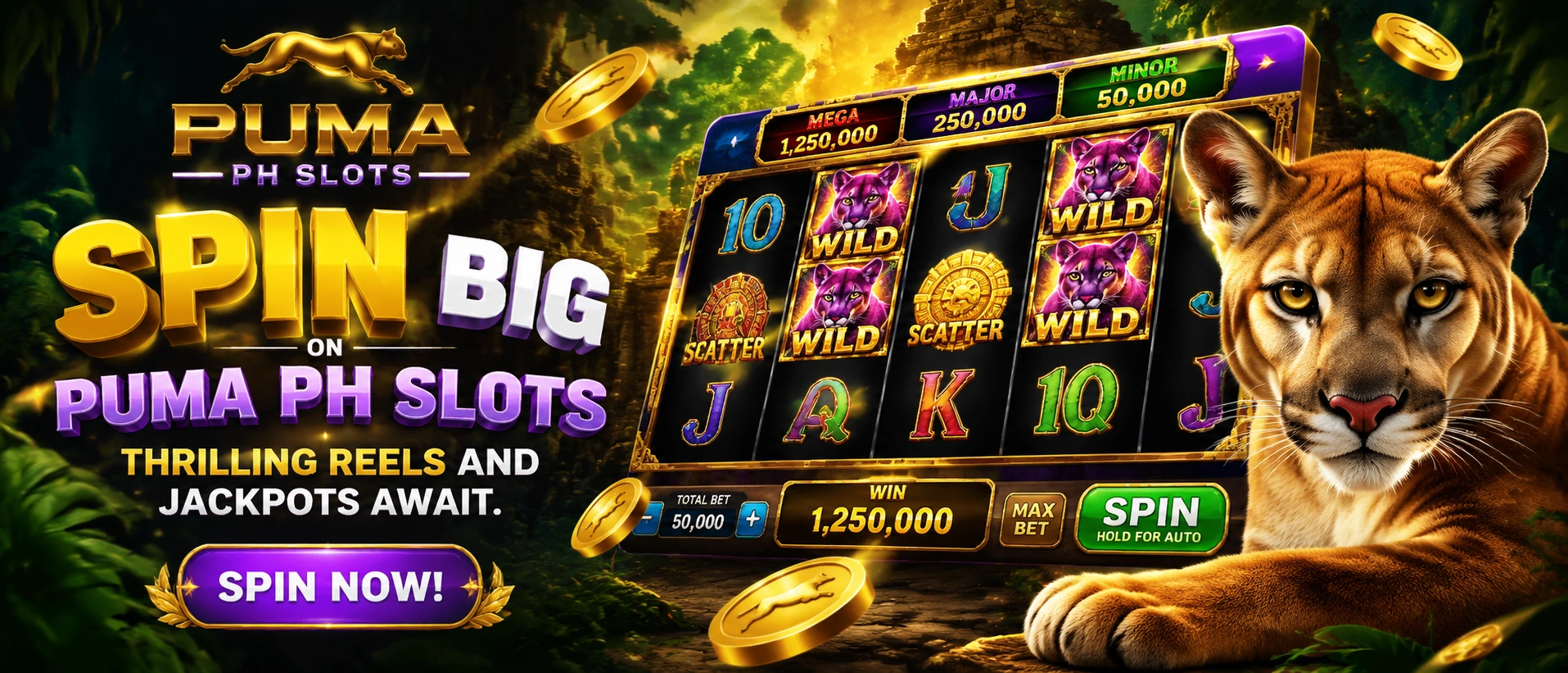 PUMA-PHP slot promotional banner